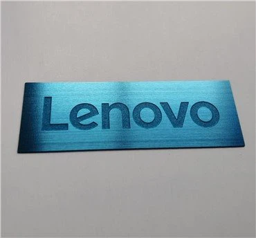 Autocolant placă din aluminiu gravată