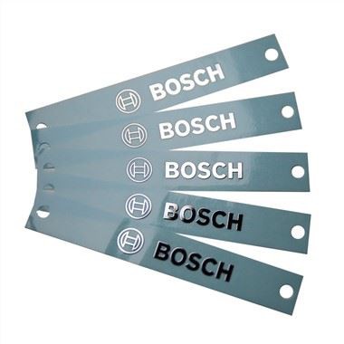 Etichetă autocolantă cu logo metal