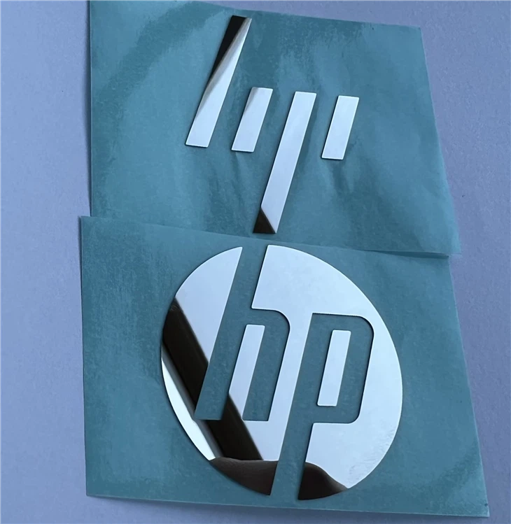 Metal Steel Logo Sticker For HP DELL