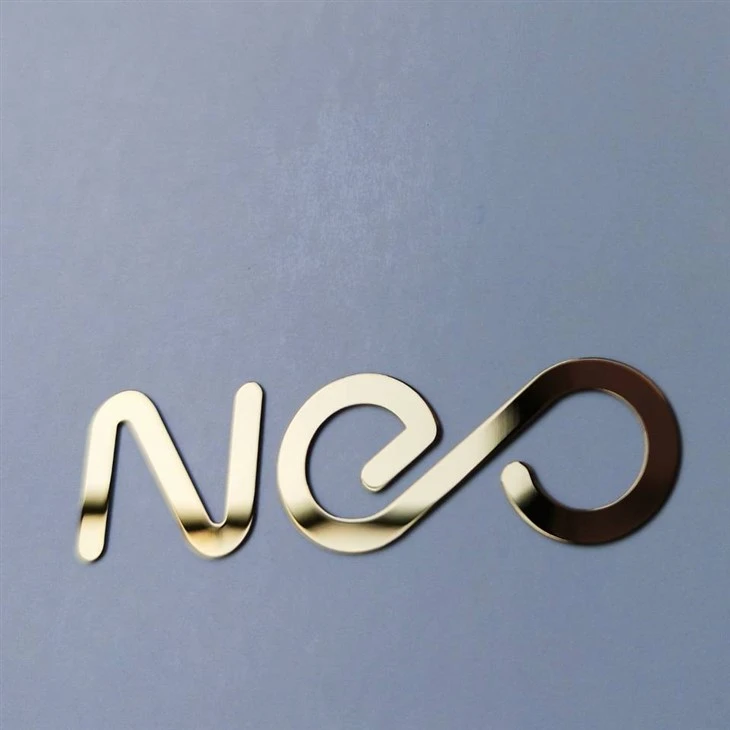 Custom Metal Nickel Labels high quality